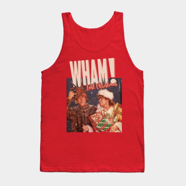 Wham! Last Christmas Tank Top by sobermacho